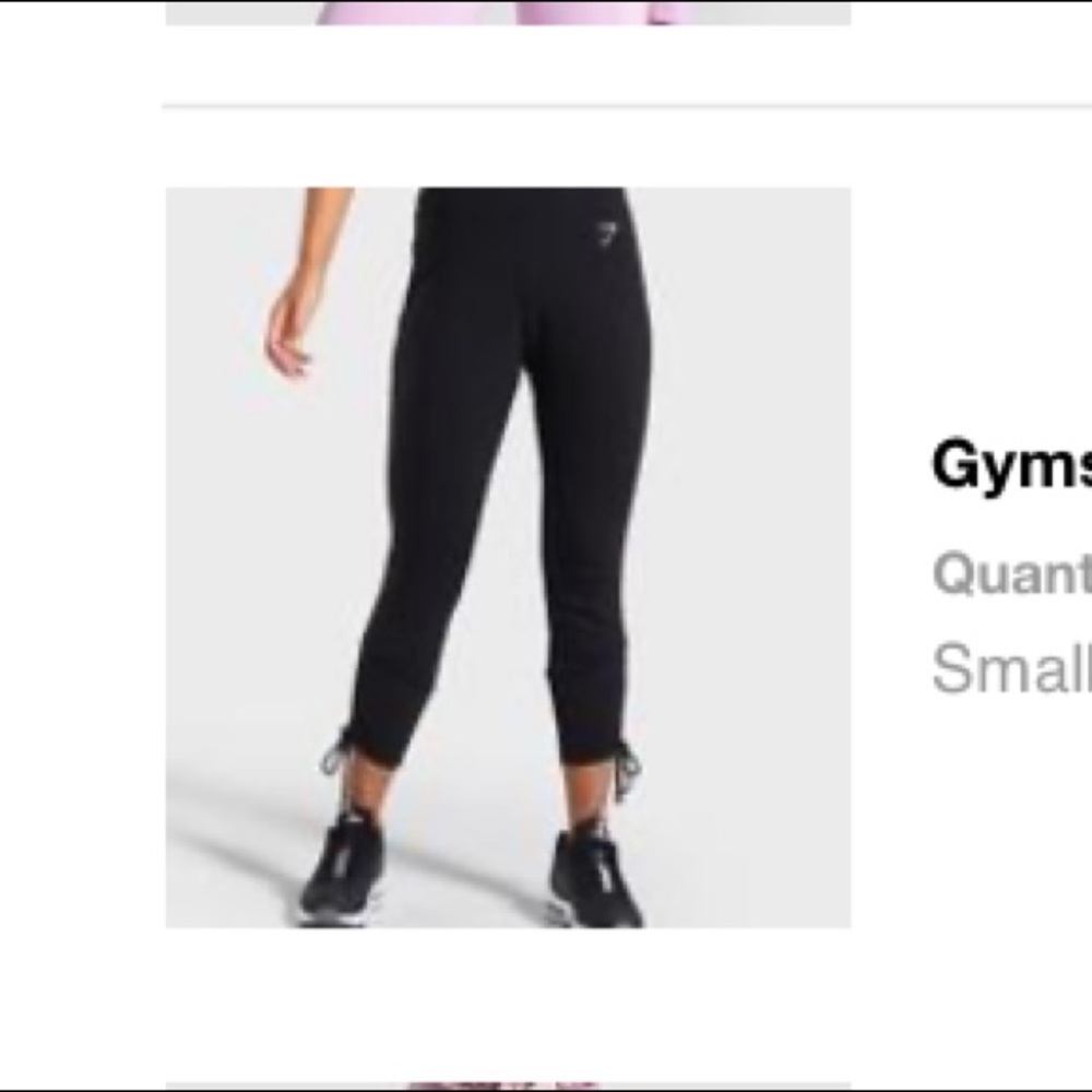 Gymshark Ruched Joggers - Picture 2 of 5